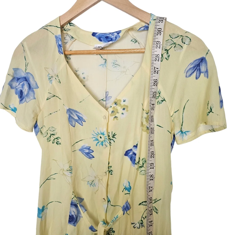 Rouje Renata Mini Dress Floral Button Lined Size 34 US 2_6